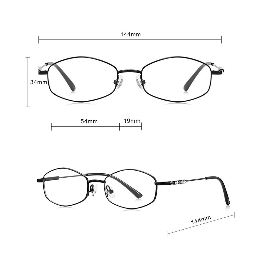 Ochelari De Calculator Dama Techsuit LS501, Anti-Blue Light, Argintii