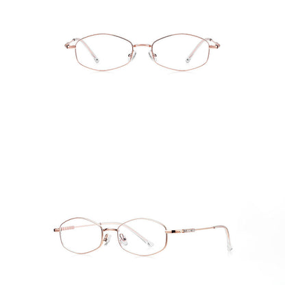 Ochelari De Calculator Dama Techsuit LS501, Anti-Blue Light, Roz Aurii