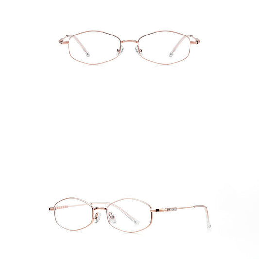Ochelari De Calculator Dama Techsuit LS501, Anti-Blue Light, Roz Aurii