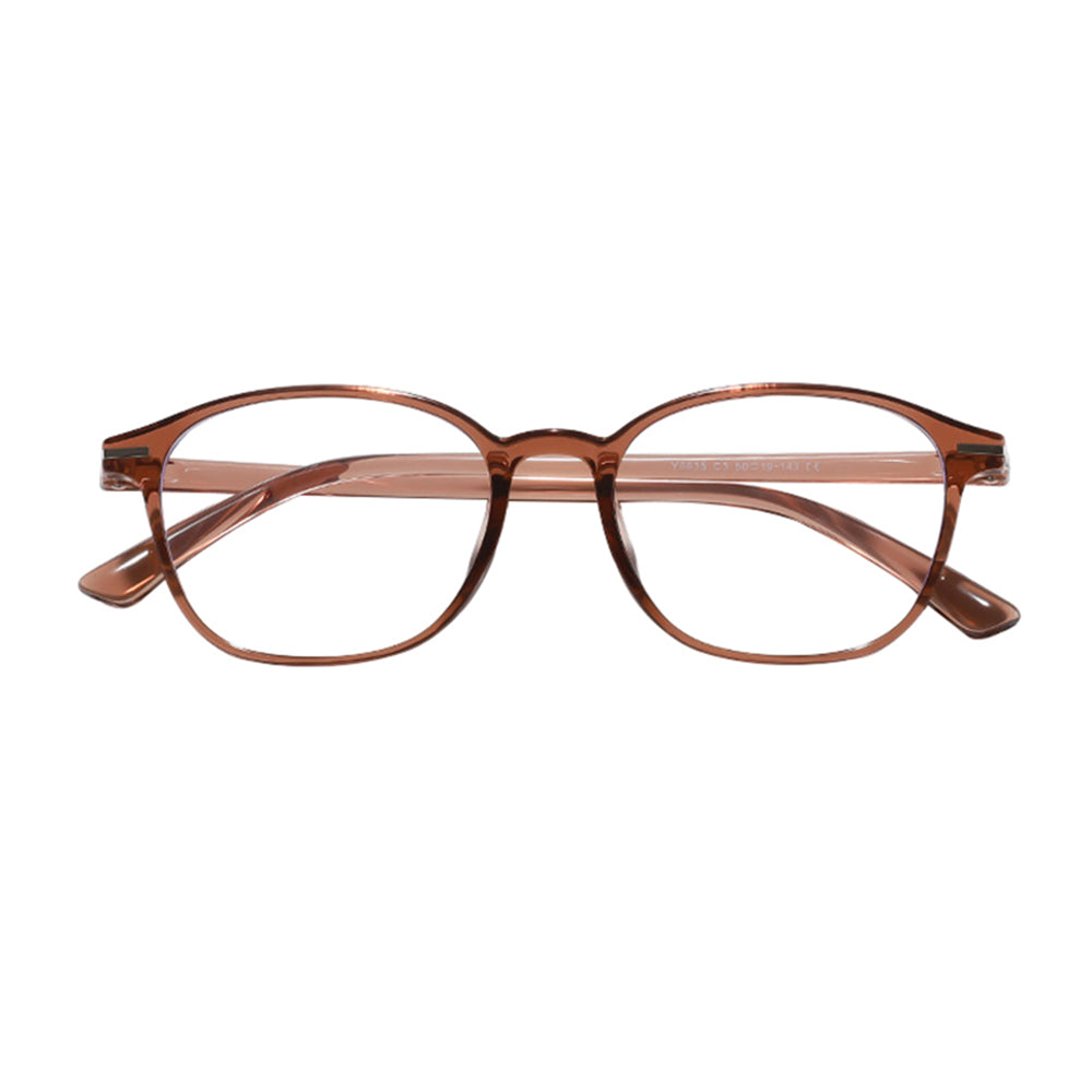 Ochelari De Calculator Unisex Techsuit 6635, Anti-Blue Light, Maro Mov