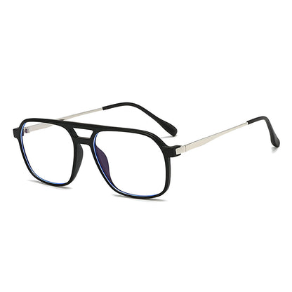 Ochelari De Calculator Unisex Techsuit 83092, Anti-Blue Light, Negri Argintii