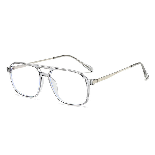 Ochelari De Calculator Unisex Techsuit 83092, Anti-Blue Light, Transparenti Argintii