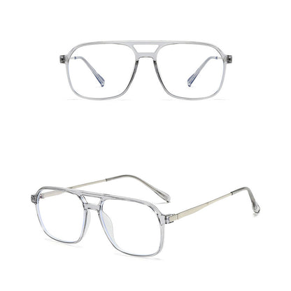 Ochelari De Calculator Unisex Techsuit 83092, Anti-Blue Light, Transparenti Argintii