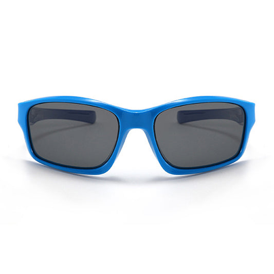 Ochelari De Soare Sport Copii Techsuit 8202-C21, Polarizati, Bleumarin Roz