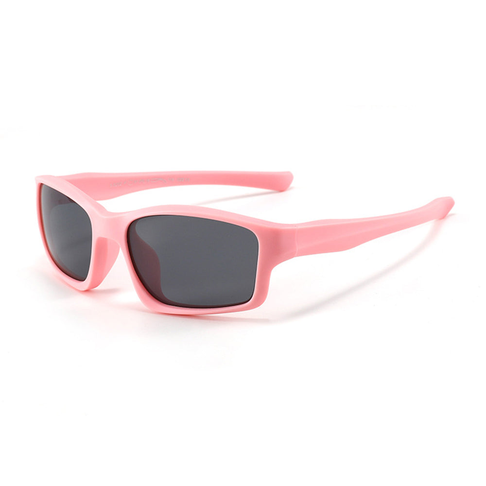 Ochelari De Soare Sport Copii Techsuit 8202-C22, Polarizati, Roz