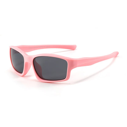 Ochelari De Soare Sport Copii Techsuit 8202-C22, Polarizati, Roz