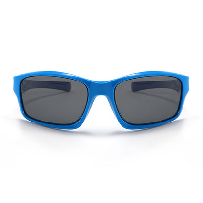 Ochelari De Soare Sport Copii Techsuit 8202-C30, Polarizati, Rosii Roz