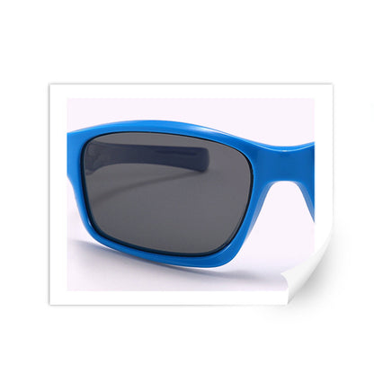Ochelari De Soare Sport Copii Techsuit 8202-C30, Polarizati, Rosii Roz