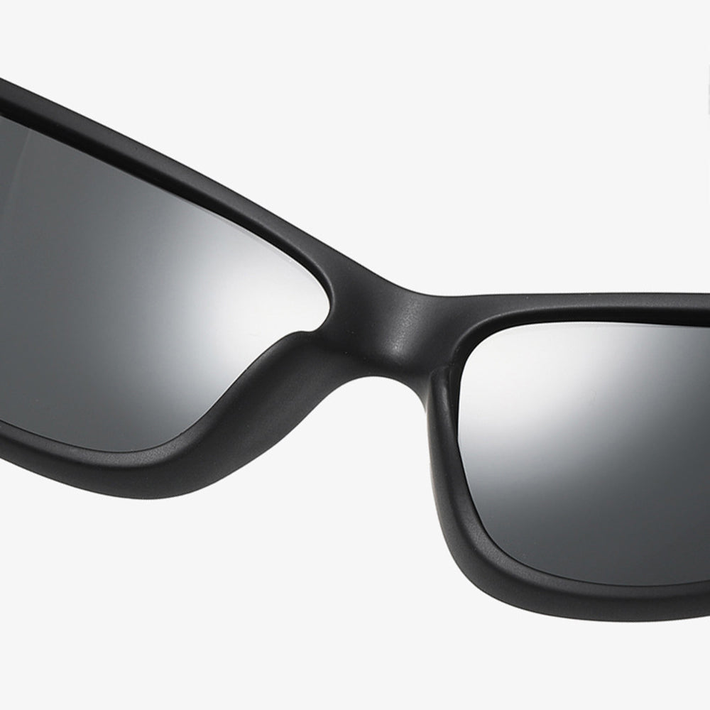 Ochelari De Ciclism Unisex Techsuit 201910, Polarizati, Negri Galbeni