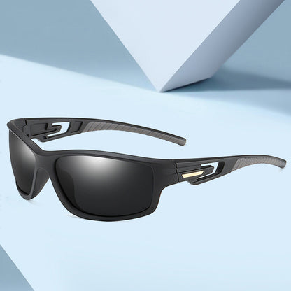Ochelari De Ciclism Unisex Techsuit 201910, Polarizati, Negri Rosii