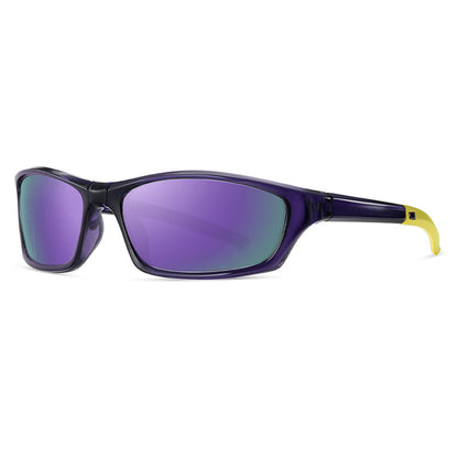 Ochelari De Ciclism Unisex Techsuit 24101, Polarizati, Negri Mov