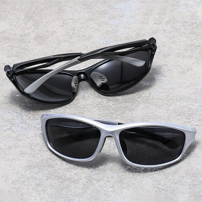 Ochelari De Ciclism Unisex Techsuit 9309, Polarizati, Negri Rosii
