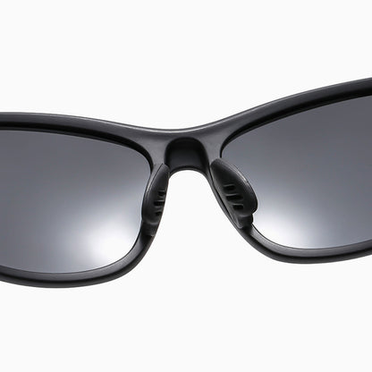 Ochelari De Ciclism Unisex Techsuit 9309, Polarizati, Negri Rosii