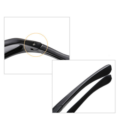 Ochelari De Ciclism Unisex Techsuit 9309, Polarizati, Negri Rosii