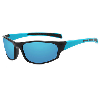 Ochelari De Ciclism Unisex Techsuit 9937, Negri Albastri