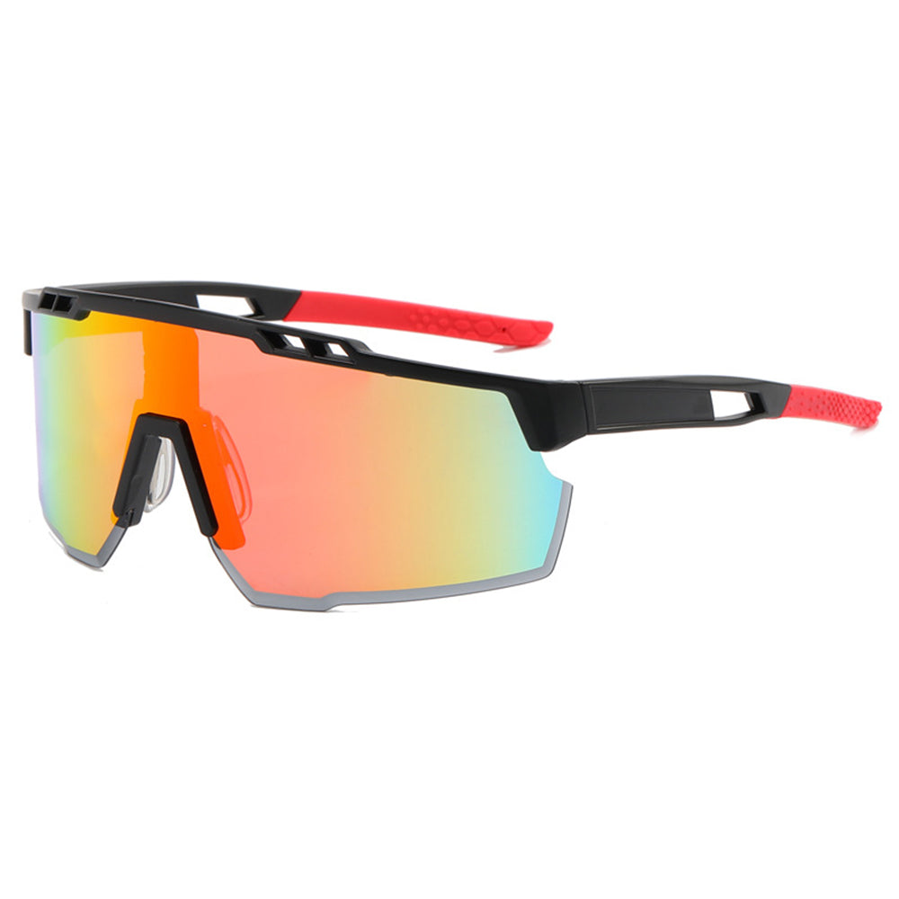 Ochelari De Ciclism Unisex Techsuit 9963, Negri Portocali