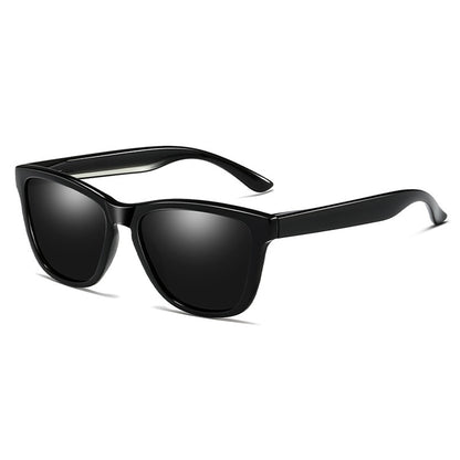 Ochelari De Soare Barbati Techsuit 0717, Polarizati, Protectie UV, Negri