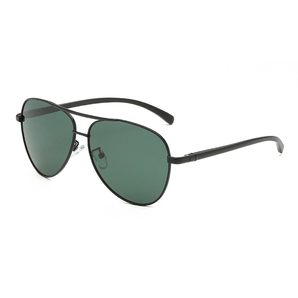 Ochelari De Soare Barbati Techsuit 2150, Polarizati, Protectie UV, Negri Verzi