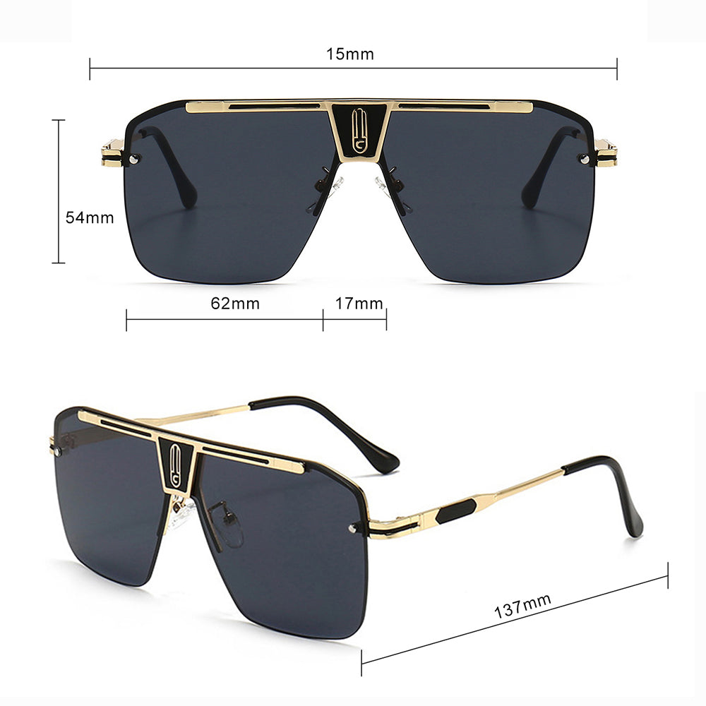 Ochelari De Soare Barbati Techsuit 2576, Aurii Maro