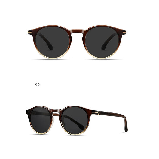 Ochelari De Soare Barbati Techsuit 31235, Polarizati, Maro Gri