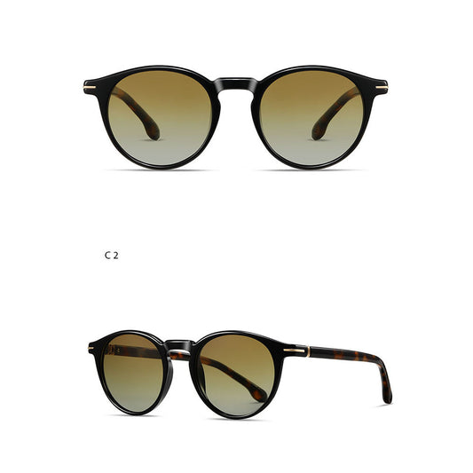 Ochelari De Soare Barbati Techsuit 31235, Polarizati, Negri Galbeni