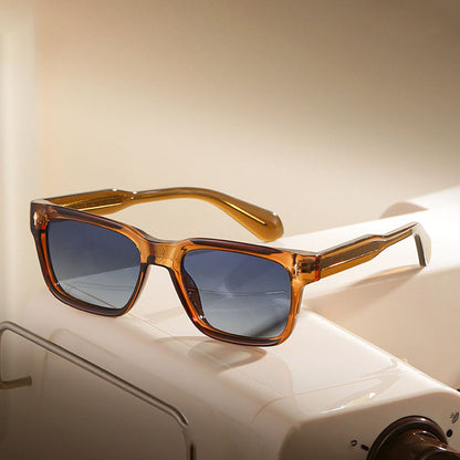 Ochelari De Soare Barbati Techsuit 31246, Polarizati, Protectie UV, Maro Bleu