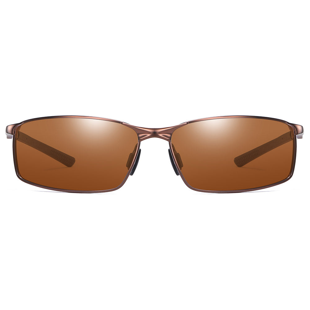 Ochelari De Soare Barbati Techsuit 559, Polarizati, Protectie UV, Maro
