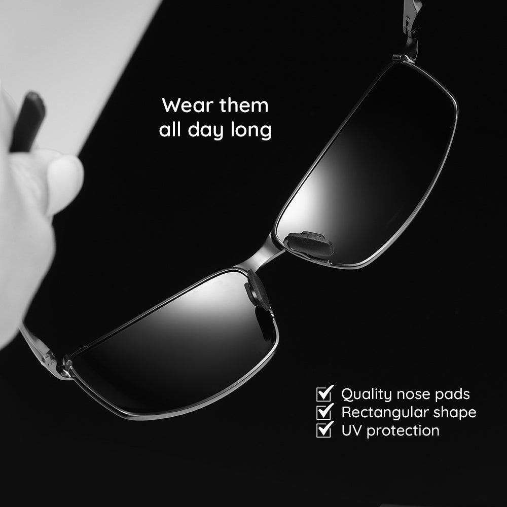 Ochelari De Soare Barbati Techsuit 559, Polarizati, Protectie UV, Maro