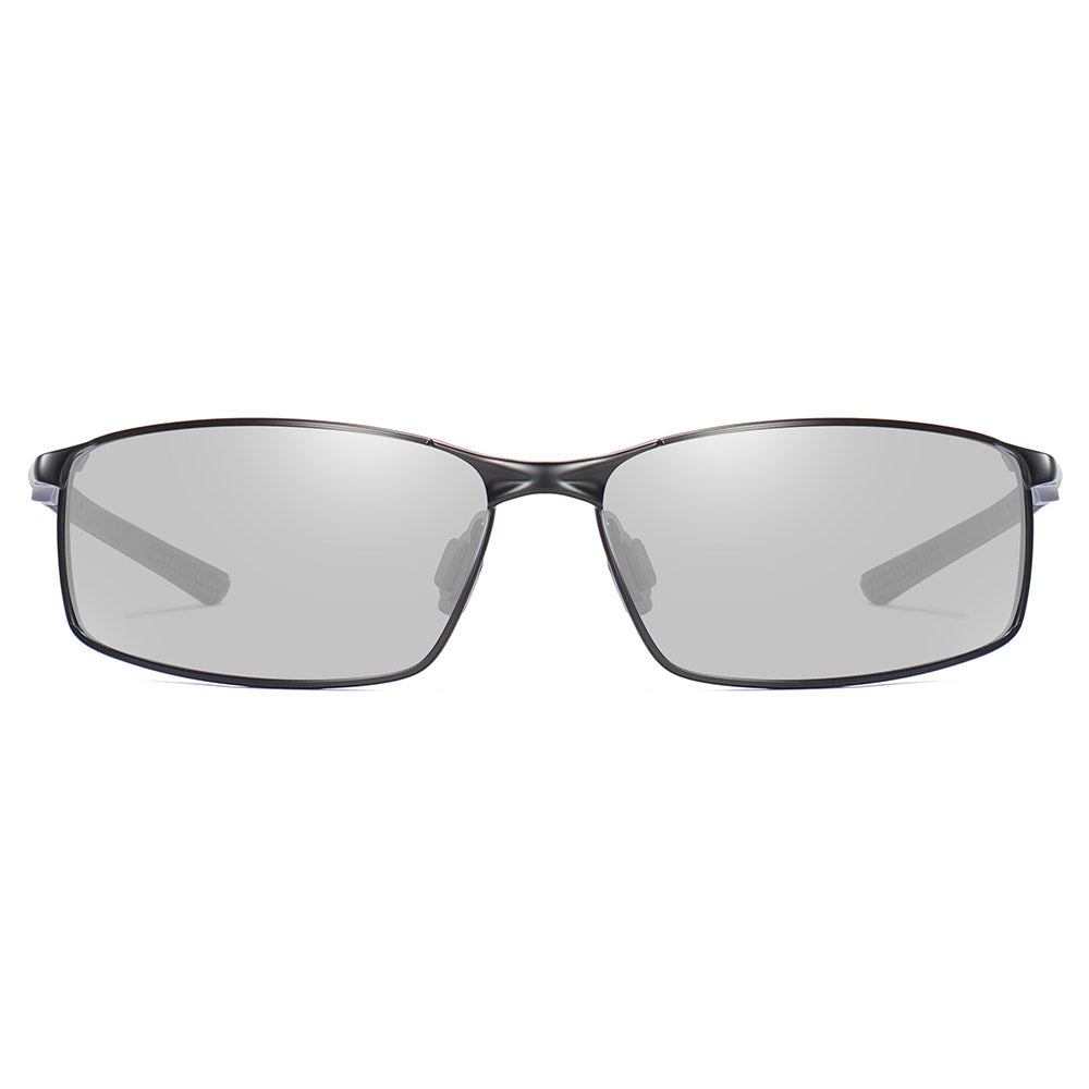 Ochelari De Soare Barbati Techsuit 559, Polarizati, Protectie UV, Negri Transparenti