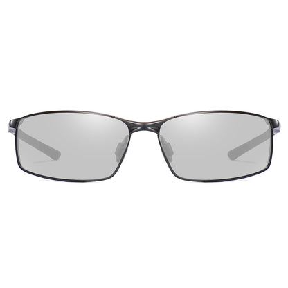 Ochelari De Soare Barbati Techsuit 559, Polarizati, Protectie UV, Negri Transparenti