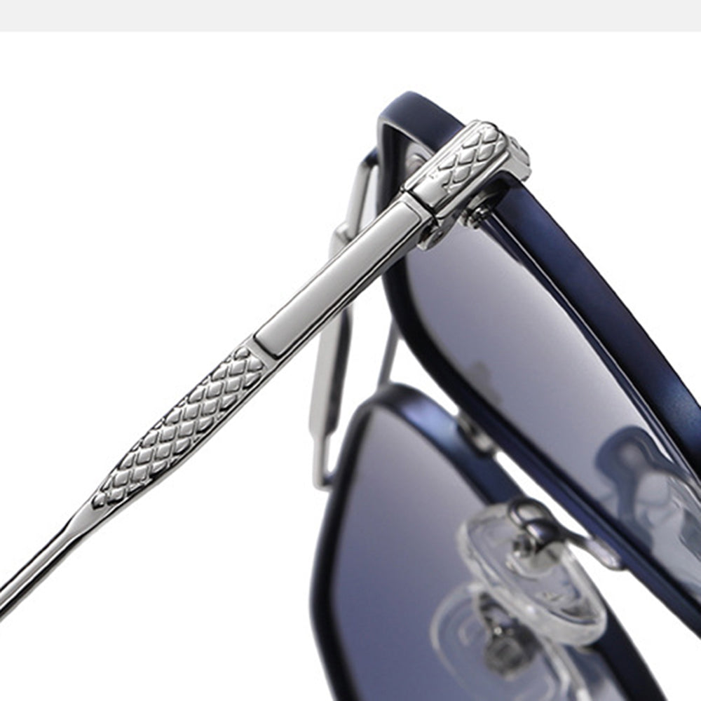 Ochelari De Soare Barbati Techsuit 8538, Polarizati, Protectie UV, Gri Maro