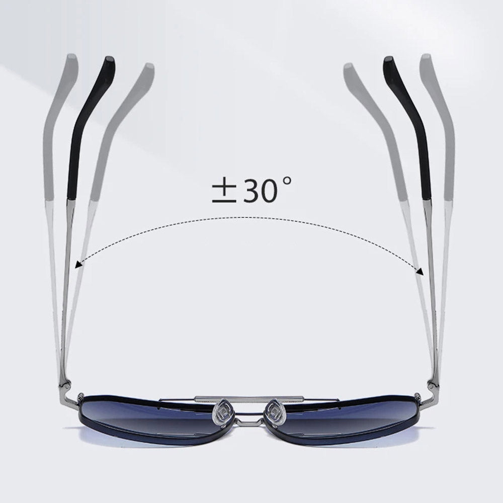 Ochelari De Soare Barbati Techsuit 8538, Polarizati, Protectie UV, Gri Maro
