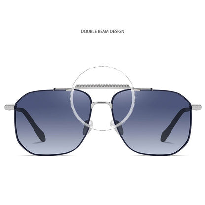 Ochelari De Soare Barbati Techsuit 8538, Polarizati, Protectie UV, Gri Maro
