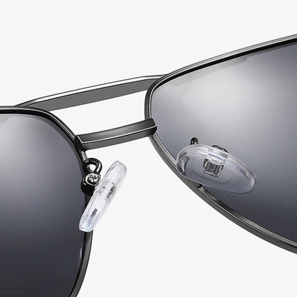 Ochelari De Soare Barbati Techsuit LM001, Polarizati, Protectie UV, Gri