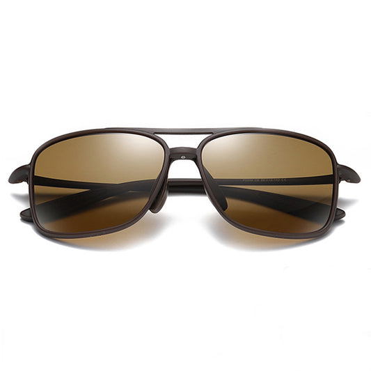Ochelari De Soare Barbati Techsuit MM99, Polarizati, Protectie UV, Maro
