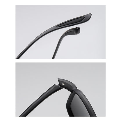 Ochelari De Soare Barbati Techsuit MM99, Polarizati, Protectie UV, Maro