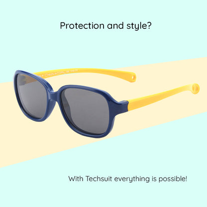 Ochelari De Soare Bebelusi Techsuit 8192-C1, Polarizati, Verzi Roz