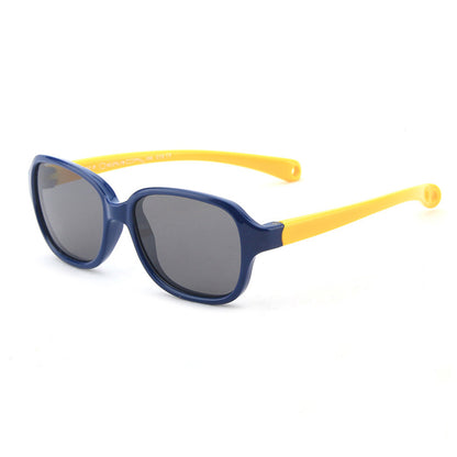Ochelari De Soare Bebelusi Techsuit 8192-C12, Polarizati, Albastri Galbeni
