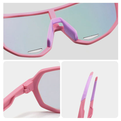 Ochelari De Soare Copii Techsuit 22312, Polarizati, Protectie UV, Albastrii Galbeni