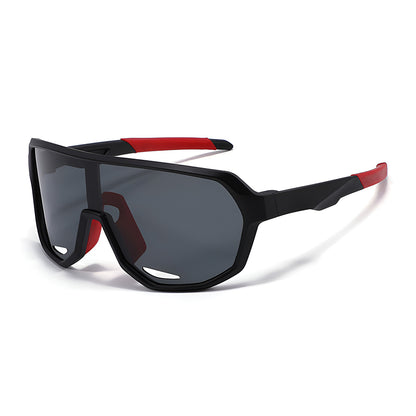 Ochelari De Soare Copii Techsuit 22312, Polarizati, Protectie UV, Negri Rosii