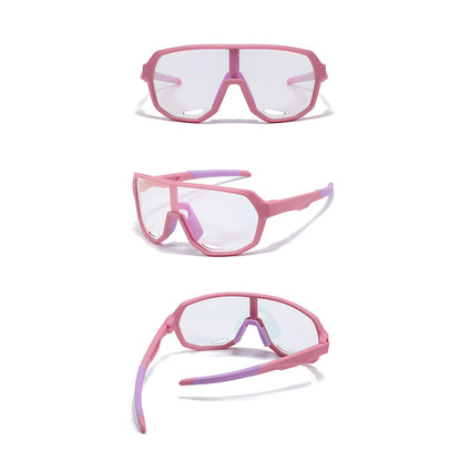 Ochelari De Soare Copii Techsuit 22312, Polarizati, Protectie UV, Negri Rosii