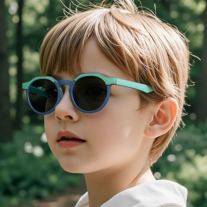 Ochelari De Soare Copii Techsuit 601, Polarizati, Protectie UV, Mov Roz