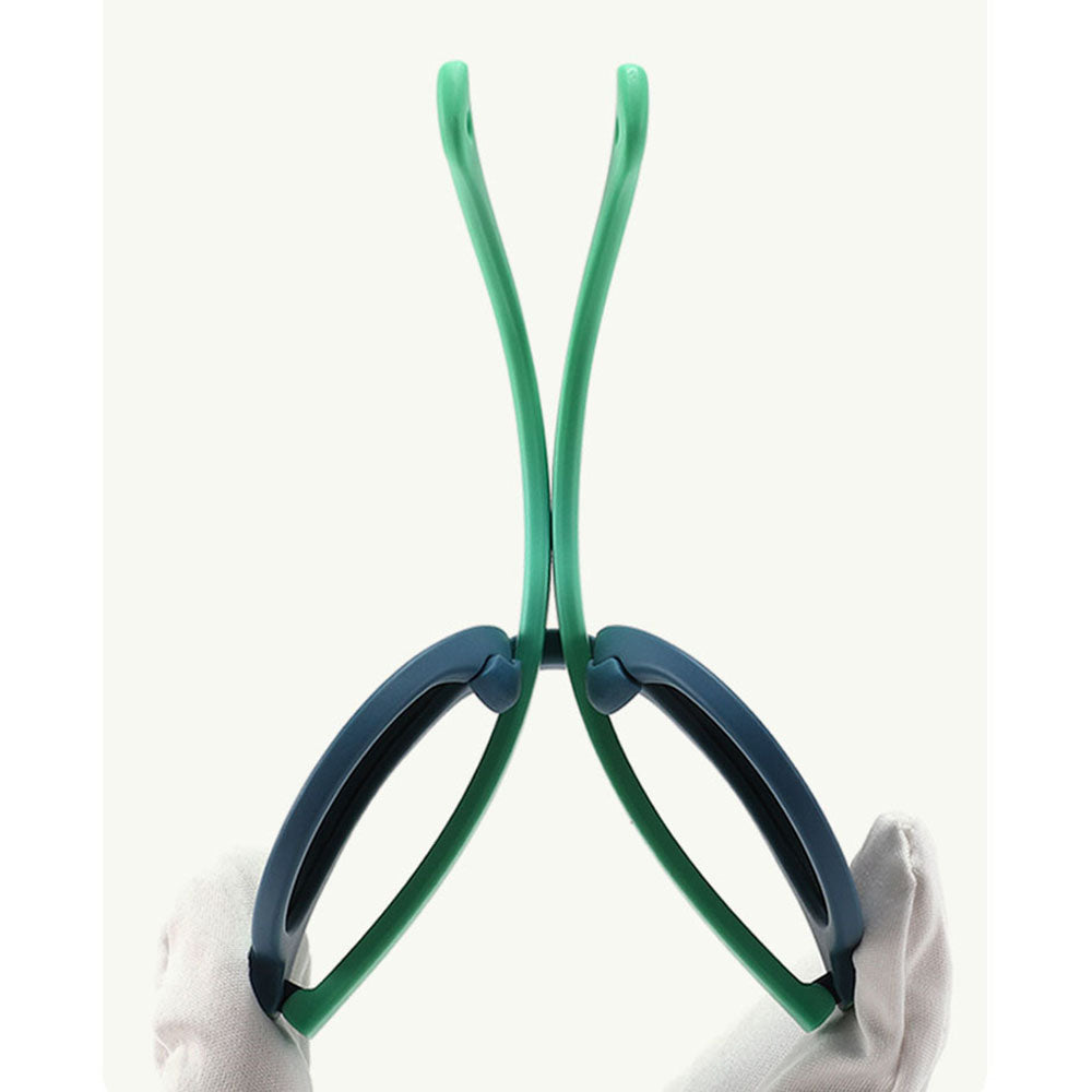 Ochelari De Soare Copii Techsuit 601, Polarizati, Protectie UV, Portocalii Gri