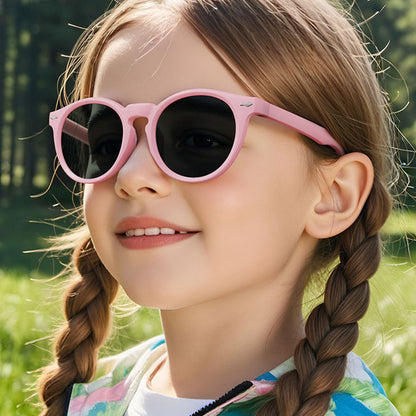 Ochelari De Soare Copii Techsuit 602, Polarizati, Protectie UV, Bej