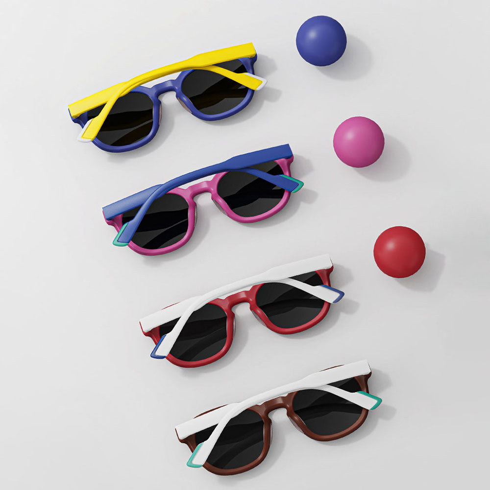 Ochelari De Soare Copii Techsuit 616, Polarizati, Protectie UV, Mov Roz