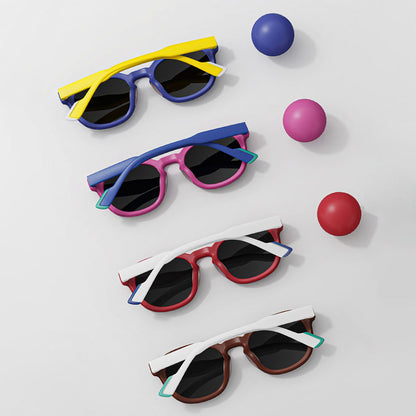 Ochelari De Soare Copii Techsuit 616, Polarizati, Protectie UV, Mov Roz