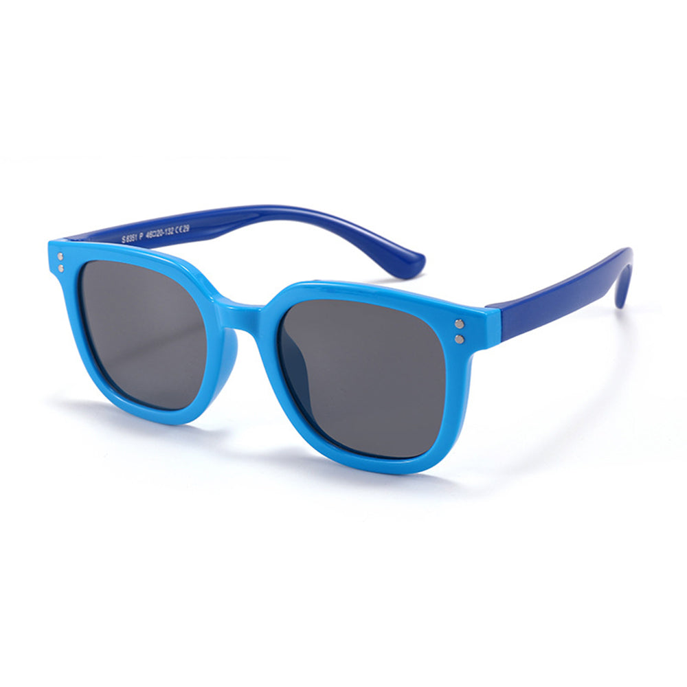 Ochelari De Soare Copii Techsuit 8351-C29, Polarizati, Albastri