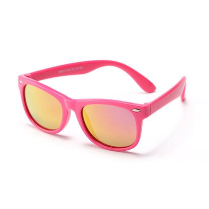 Ochelari De Soare Copii Techsuit D802, Polarizati, Protectie UV, Roz