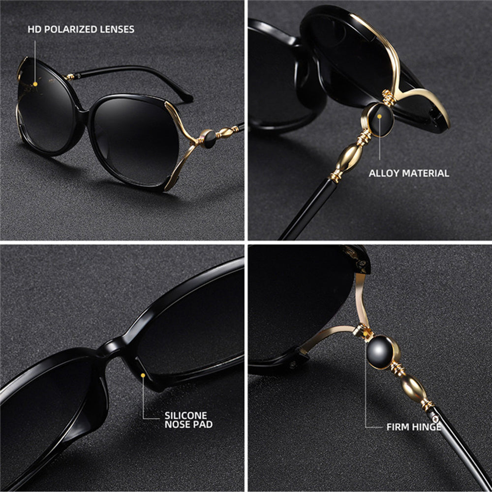 Ochelari De Soare Dama Techsuit 1722, Polarizati, Protectie UV, Roz Gri