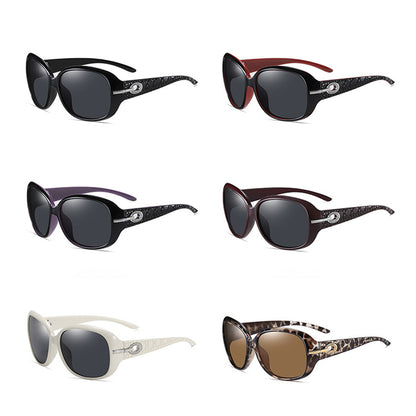 Ochelari De Soare Dama Techsuit 2012, Polarizati, Protectie UV, Albi Gri